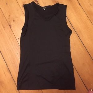 Champion black workout tank M