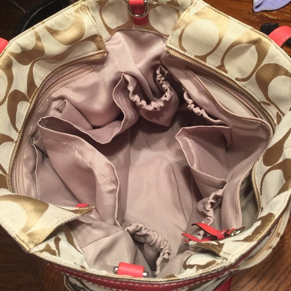 Authentic Coach Diaper Bag - Picture 2 of 4