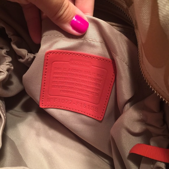 Authentic Coach Diaper Bag - Picture 3 of 4