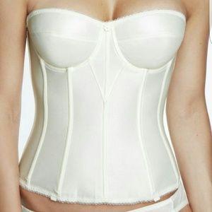 Dominique Satin Tricot Torsolette