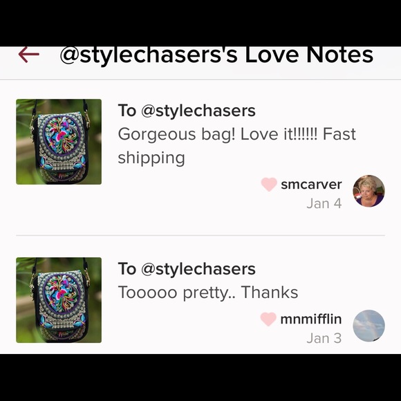 HOST PICK! Small Vintage Boho Embroidery Crossbody - Picture 6 of 8