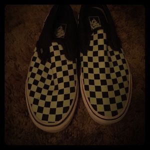 Slip on glow in the dark vans