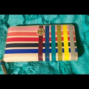Tory Burch Vachetta Multi 980 Wallet NWT