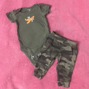 Carter's matching set for baby boys