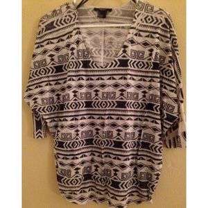 ⭐️ SALE ⭐️ Forever 21 Aztec Print Shirt