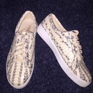Michael Kors snakeskin sneakers