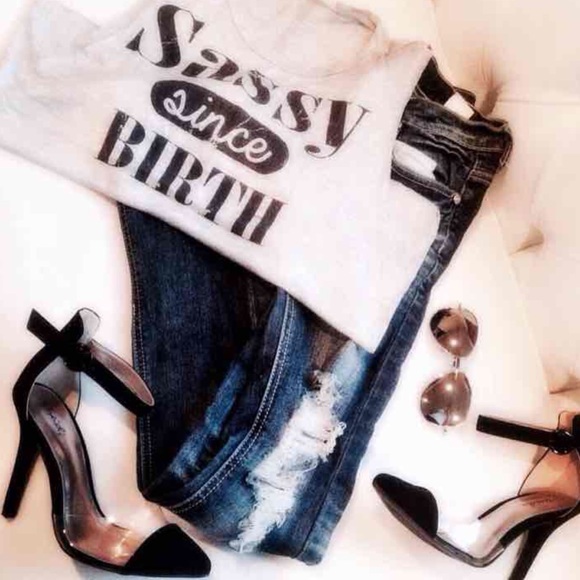 Black Lucite Pump - Picture 3 of 4