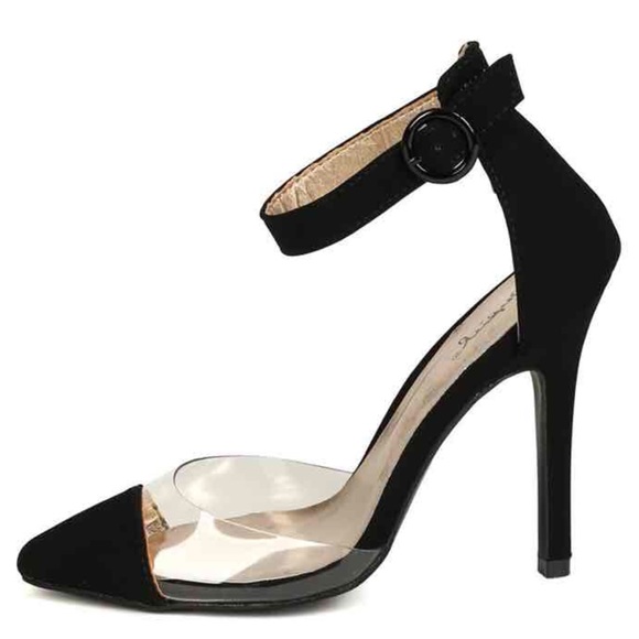 Black Lucite Pump - Picture 4 of 4