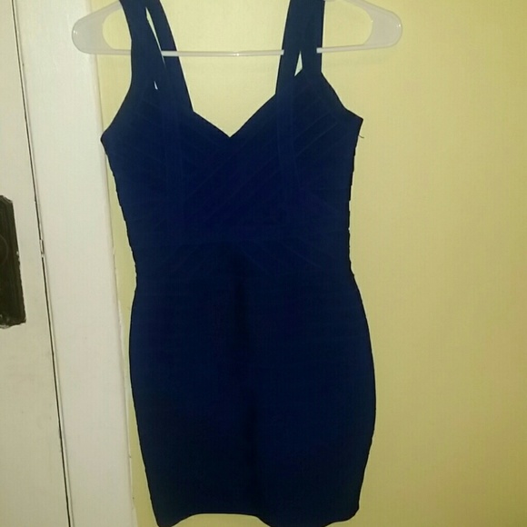 Blue dress