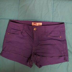 LEI Purple Shorts