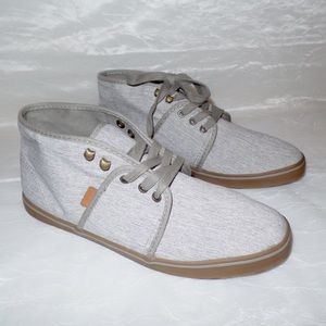 Vans Light Grey High Tops