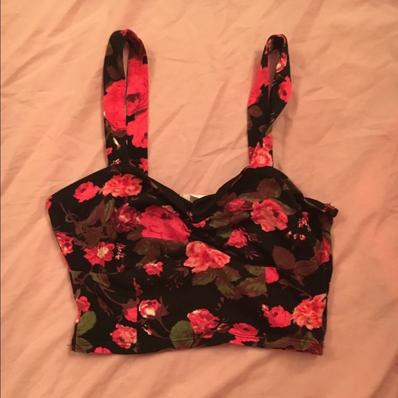 Floral Crop Top