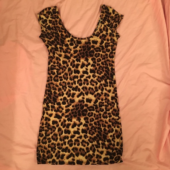 Leopard Print Bodycon Dress