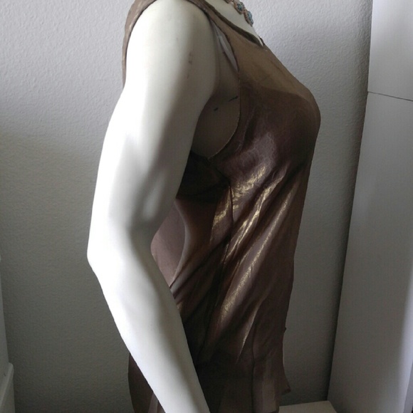 🆓️ 🌻Bronze Metalic Tank🌻 - Picture 2 of 4