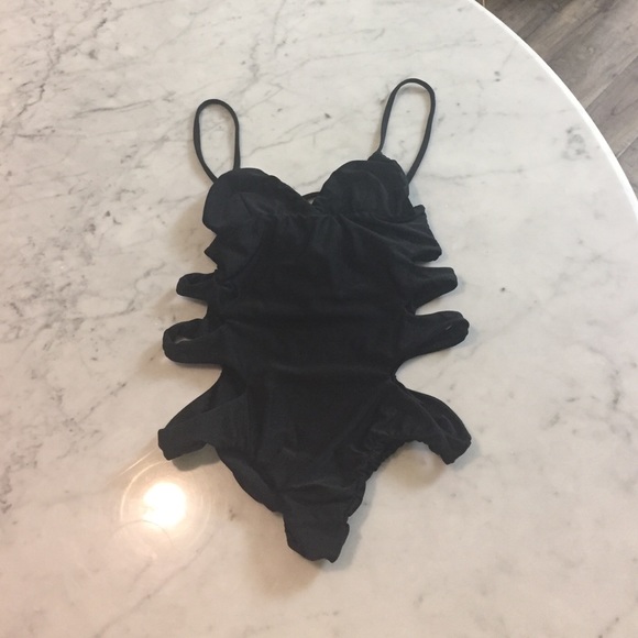 2016 Posh Pua Black Mala One Piece