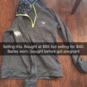 Pink (Victoria secret) running jacket