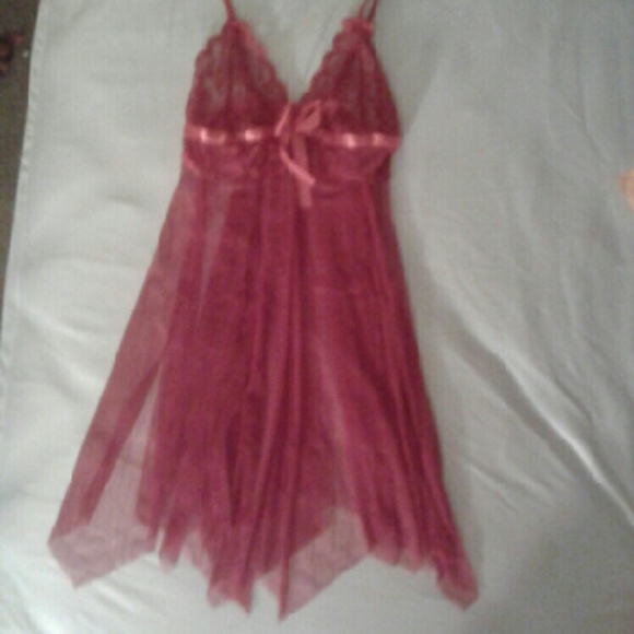 New Beautiful Soft Fishnet Babydoll w/G-String