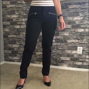 Skinny dark navy pants