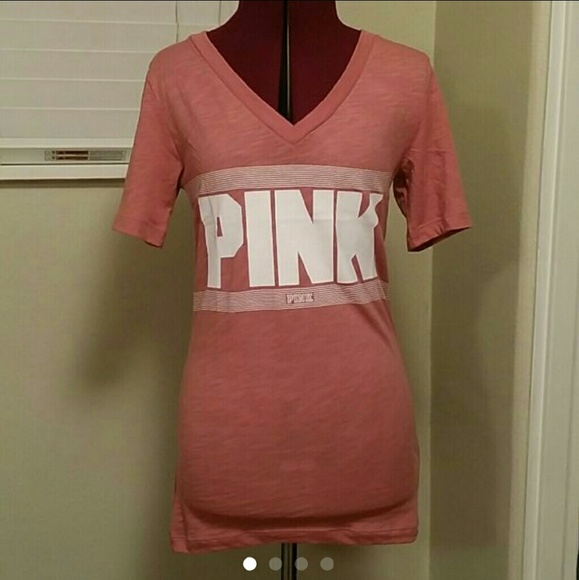 VS Pink soft begonia tee (XS) NWT