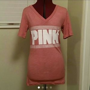 VS Pink soft begonia tee (XS) NWT