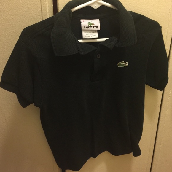 2 Lacoste shirts size 4