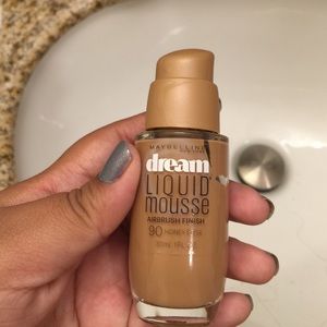 Honey beige air brush finish