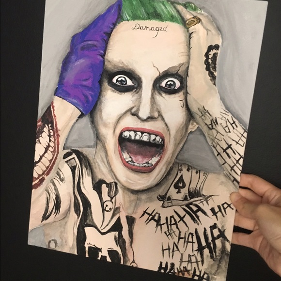 Suicide squad joker painting - Picture 1 of 1