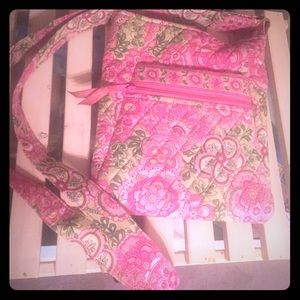 Vera Bradley Hipster in Petal Pink