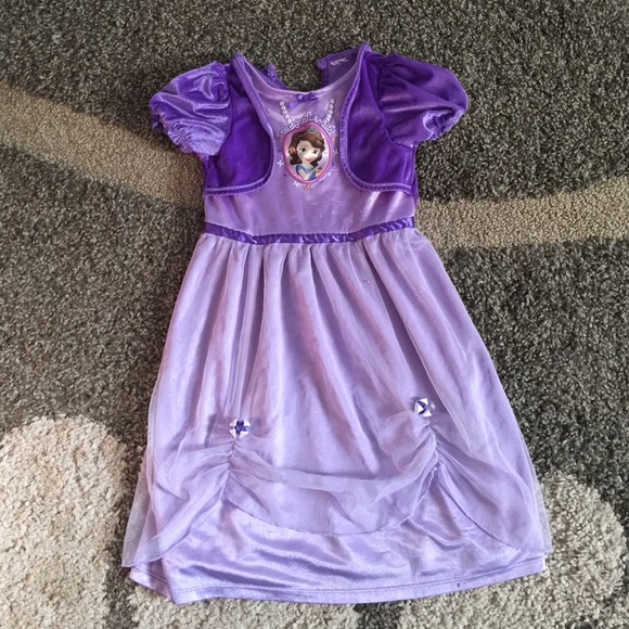 3t Disney Sofia the First nightgown