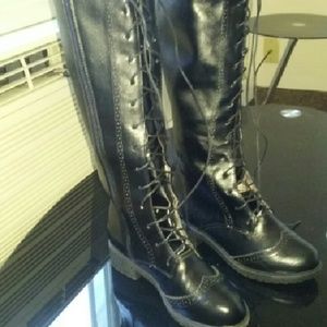 Black Military Boots