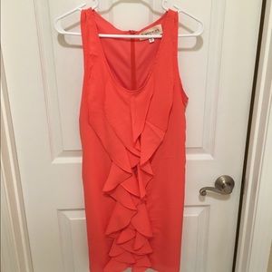 Coral dress