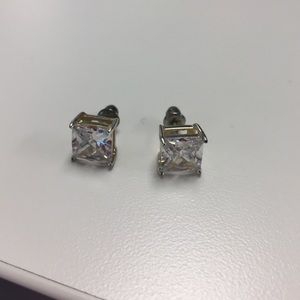 Costume diamond earrings