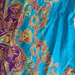 VINTAGE Versace unique shoulder scarf.