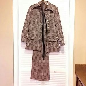 100% polyester suit straight out of the 50s