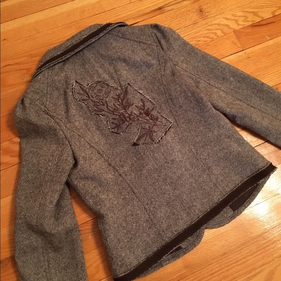 Guess Wool Blend Jacket and Pants Set - Picture 3 of 4