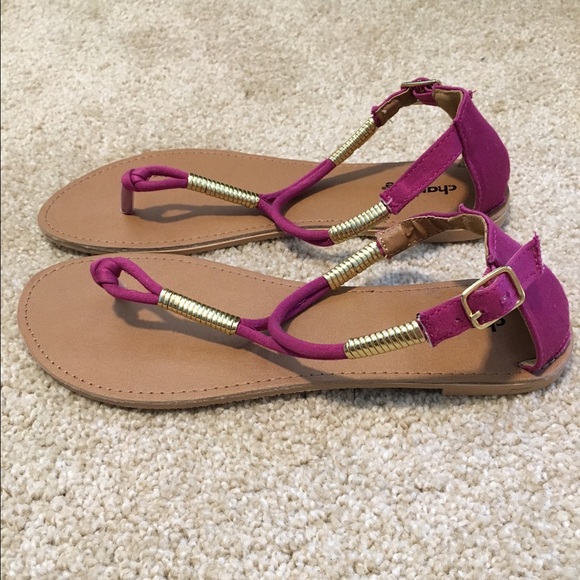 Size 6 sandals from Charlotte Russe