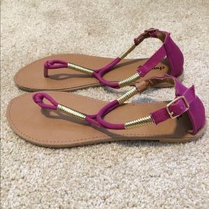 Size 6 sandals from Charlotte Russe
