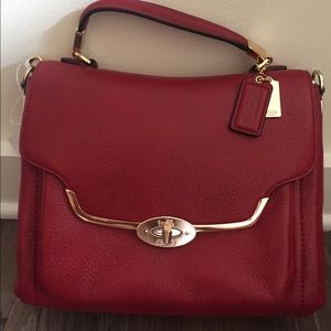 Coach Purse - Scarlet NWT