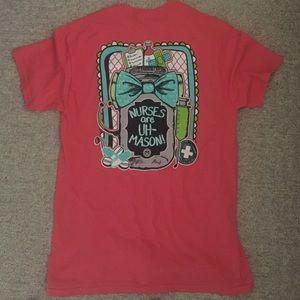 Girlie girl original nurse tshirt