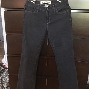 Black wash jeans