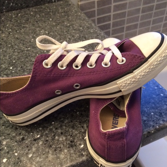 Purple converse