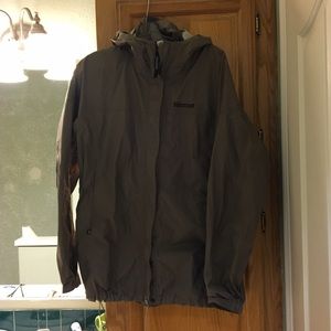 Marmot Women's XL Rain Jacket, Taupe