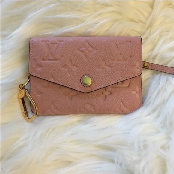louis vuitton empreinte key pouch rose ballerine