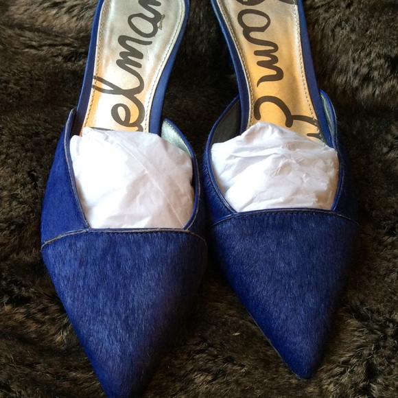 Sam Edelman cow hide slide heel - Picture 1 of 4