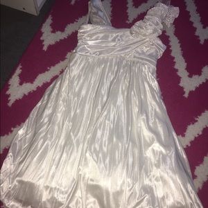Girls Macy's white dress