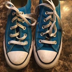 Aqua Blue Converse All Star