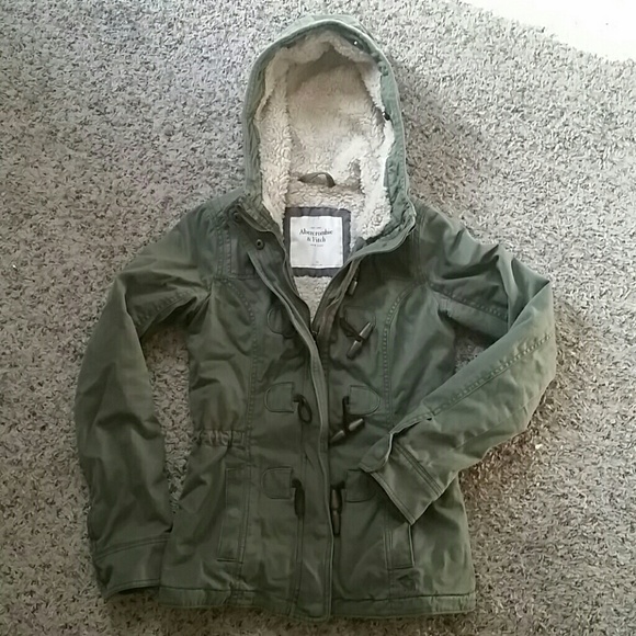 Abercrombie Furry military style jacket