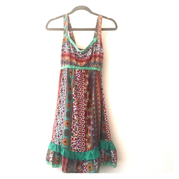 Cute colorful summer dress- bought in Spain