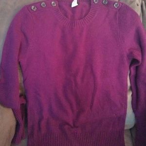 Purple sweater