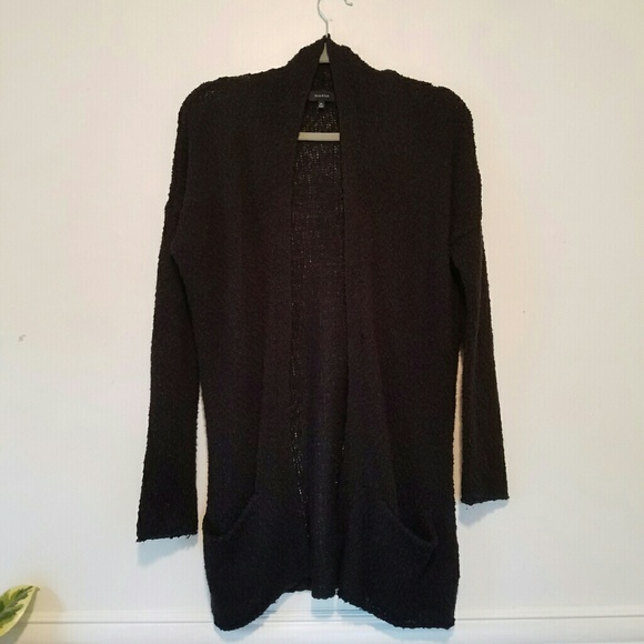 Aritzia Talula Black Lenox Cardigan